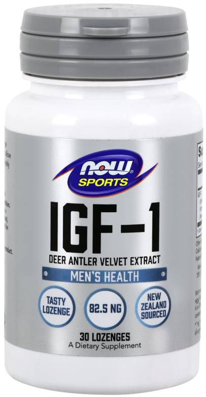 deer antler velvet extract with IGF-1 from Now foods