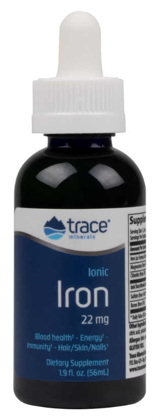 Trace Minerals Research: Liquid Ionic Iron 2 oz. 48 day supply