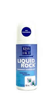 KISS MY FACE: Deodorant PF Liquid Rock Roll-On Lavender 3 oz