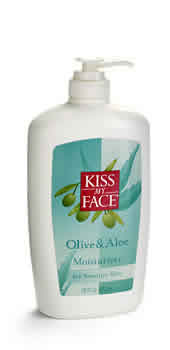 KISS MY FACE: Moisturizer Olive & Aloe 16 oz