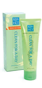 KISS MY FACE: Clean For A Day Creamy Face Cleanser 4 oz