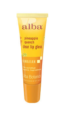 ALBA BOTANICA: Hawaiian Pineapple Quench Lip Gloss .42 oz