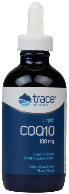 Trace Minerals Research: Liquid CoQ10 - 100mg 4 oz.
