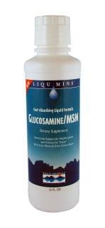 Trace Minerals Research: Glucosamine    MSM 16 oz.