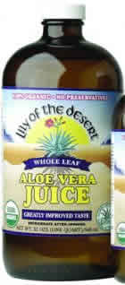 LILY OF THE DESERT: Aloe Vera Juice Whole Leaf Concentrate 16 oz