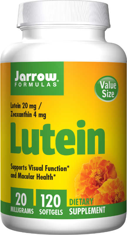JARROW: Lutein 20mg / Zeaxanthin 1mg 120 Softgels