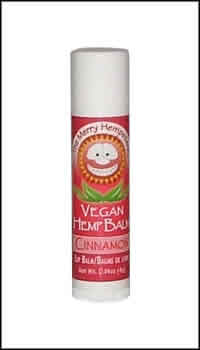MERRY HEMPSTERS: Vegan Hemp Lip Balm Cinnamon .14 oz