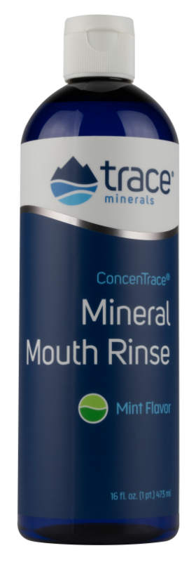 Trace Minerals Research: ConcenTrace Mineral Mouth Rinse 16 oz