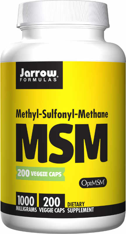 JARROW: MSM Sulfur 1000 MG 200 CAPS