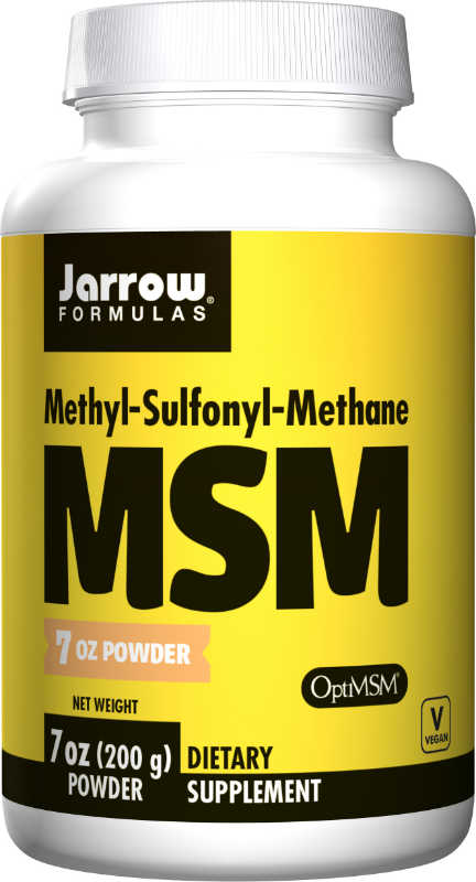 JARROW: MSM Sulfur 1000 MG/SCOOP 7 OZ