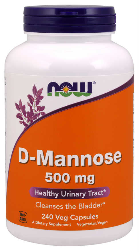 D-Mannose 500mg, 240 Veg caps