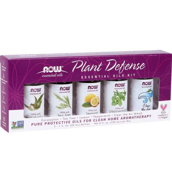 NOW: Plant Defense Essential Oil Kit 5 - 1fl oz