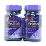 NATROL: Melatonin 3mg Twinpack 60+60 tabs