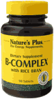 Natures Plus: B-COMPLEX With  RICE BRAN    90 90 ct