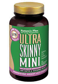 Ultra Skinny Mini Caffeine Free 90 Bilayered Tablets from Natures Plus
