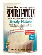 Natures Plus: SIMPLY NATURAL SPIRUTEIN SHAKE 1.63 lb