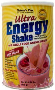ULTRA ENERGY EXOTIC RED FRUIT SHAKE 8 PK 8 Packets from Natures Plus