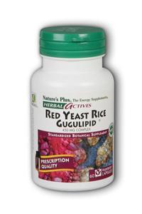Natures Plus: RED YEAST RICE  GUGULIPID CAP 60 60 ct