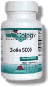 NUTRICOLOGY/ALLERGY RESEARCH GROUP: Biotin 5000 60 caps