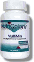 NUTRICOLOGY/ALLERGY RESEARCH GROUP: Multi-Min 120 caps