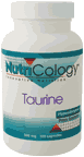 NUTRICOLOGY/ALLERGY RESEARCH GROUP: L-Taurine 500mg 100 caps