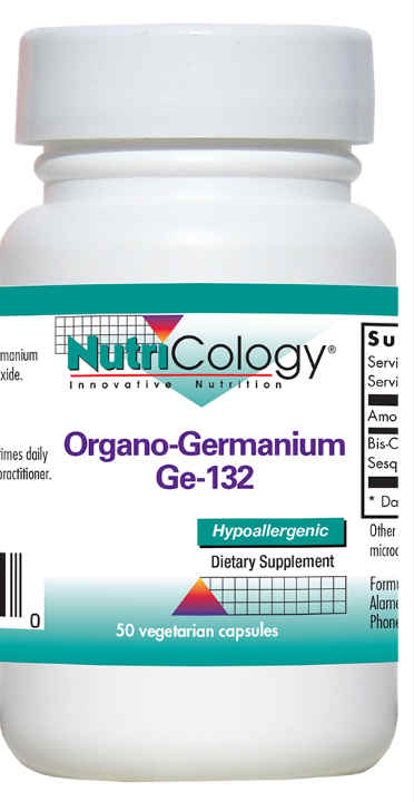 NUTRICOLOGY/ALLERGY RESEARCH GROUP: Organic Germanium 50 caps
