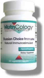 NUTRICOLOGY/ALLERGY RESEARCH GROUP: Russian Choice Immune 200 vegicaps