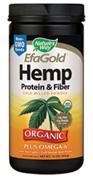 organic hemp protein and fiber powder
