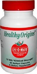 Lyc-O-Mato (Lycopene  Plus Olive Oil) 15mg 60 softgel from HEALTHY ORIGINS