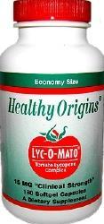 Lyc-O-Mato (Lycopene  Plus Olive Oil) 15mg 180 softgel from HEALTHY ORIGINS
