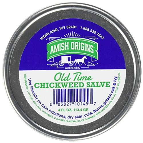 AMISH ORIGINS: Old Time Chickweed Salve 4 oz