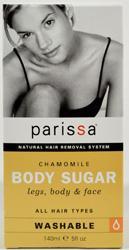 PARISSA LABORATORIES: Body Sugar Hair Remover Chamomile 5 oz