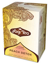 YOGI TEAS/GOLDEN TEMPLE TEA CO: Peach De-Tox Tea 16 bags