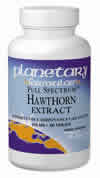 PLANETARY HERBALS: Full Spectrum Hawthorn Extract 30 tabs
