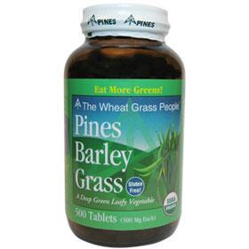 PINES WHEAT GRASS: Barley Grass 500 tabs