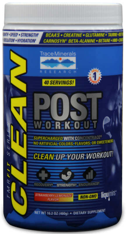 TMRFIT Series - Post-Workout canister 16.2oz from Trace Minerals Research