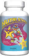 RAINBOW LIGHT: NutriStars Children's Chewable Fruit Blast 120 tabs