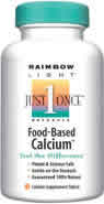 RAINBOW LIGHT: Food Based Calcium 500mg 180 tabs
