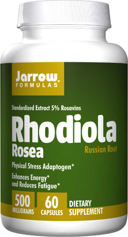 JARROW: Rhodiola Rosea 500 500 MG 60 CAPS