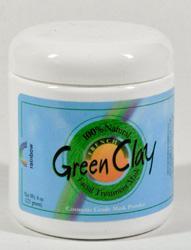 French Green Clay Jar 8 OZ from RAINBOW RESEARCH