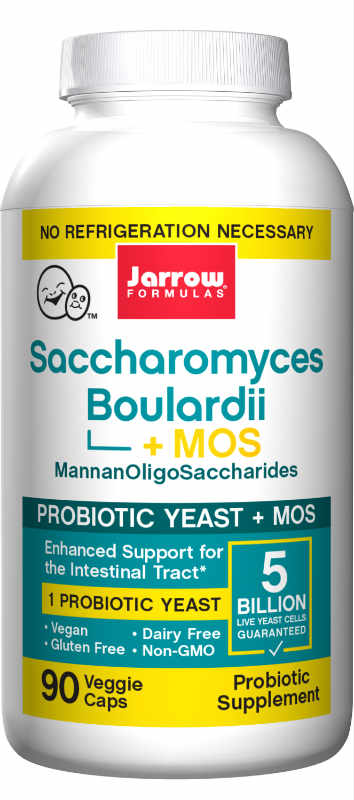 JARROW: Saccharomyces Boulardii Plus MOS PER CAP 90 CAPS
