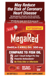 Mega Red Omega-3 Krill Oil, 60ct