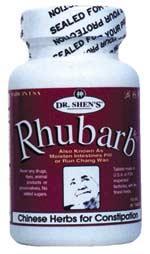 DR SHEN'S: Rhubarb RX Constipation 90 tab
