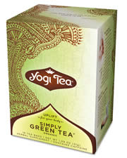 YOGI TEAS/GOLDEN TEMPLE TEA CO: Simply Green Tea 16 bags