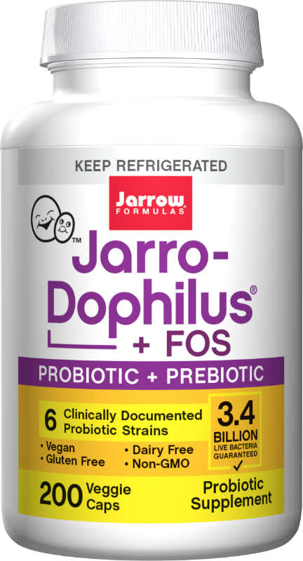 Buy Jarro-Dophilus plus FOS 200 CAPS from JARROW and Save Big at ...