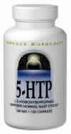 5-HTP 100MG 60 caps from SOURCE NATURALS