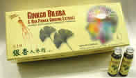 PRINCE OF PEACE: Ginkgo Biloba & Red Panax Ginseng Extract 10x10cc