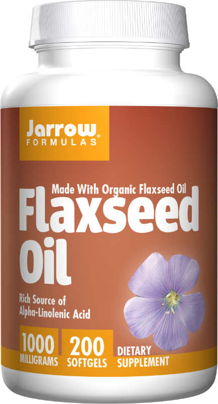 JARROW: Flaxseed Oil 1000 MG 200 SOFTGELS
