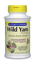 Wild Yam Root Standardized, 60 vegicaps