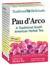 TRADITIONAL MEDICINALS TEAS: Pau D'Arco Tea 16 bags